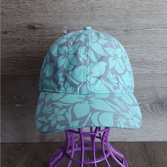 DPC Blue Floral Hat OSFM - Picture 1 of 6